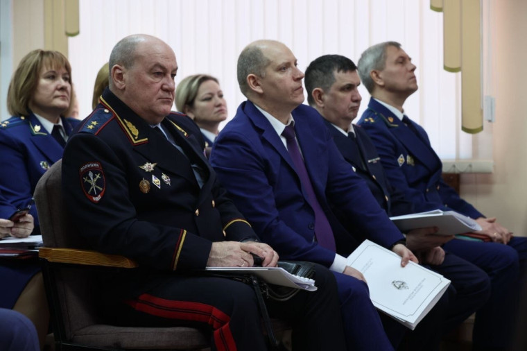 Расширенное заседание коллегии прокуратуры Алтайского края.
